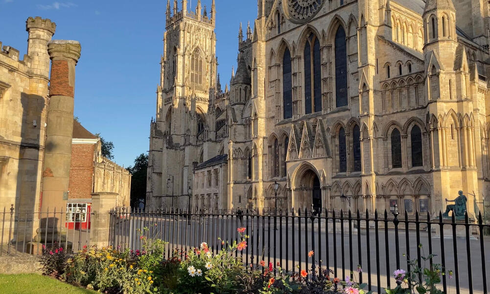 Photo of Roman Column and York Minster