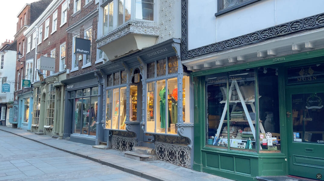 Photo of Stonegate in York Photo of Stonegate in York