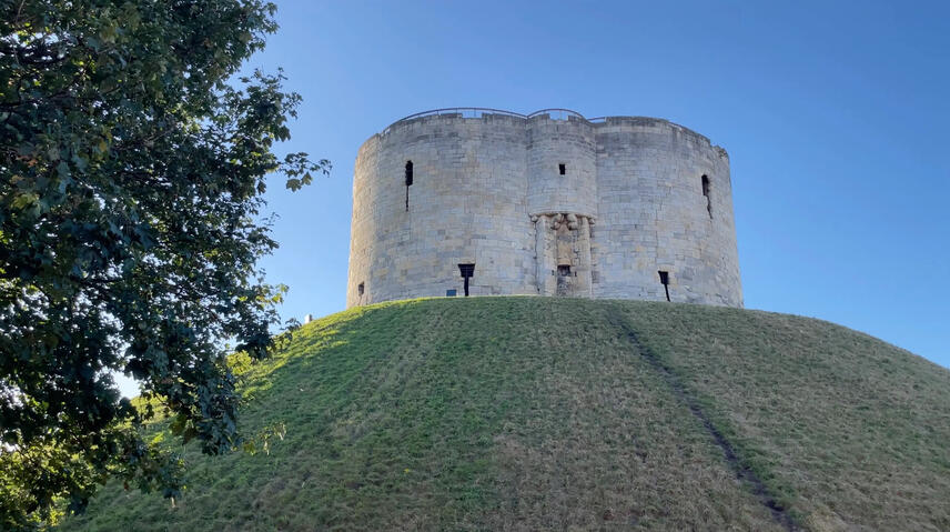 Photo of Clifford's Tower In York Photo of Clifford's Tower In York